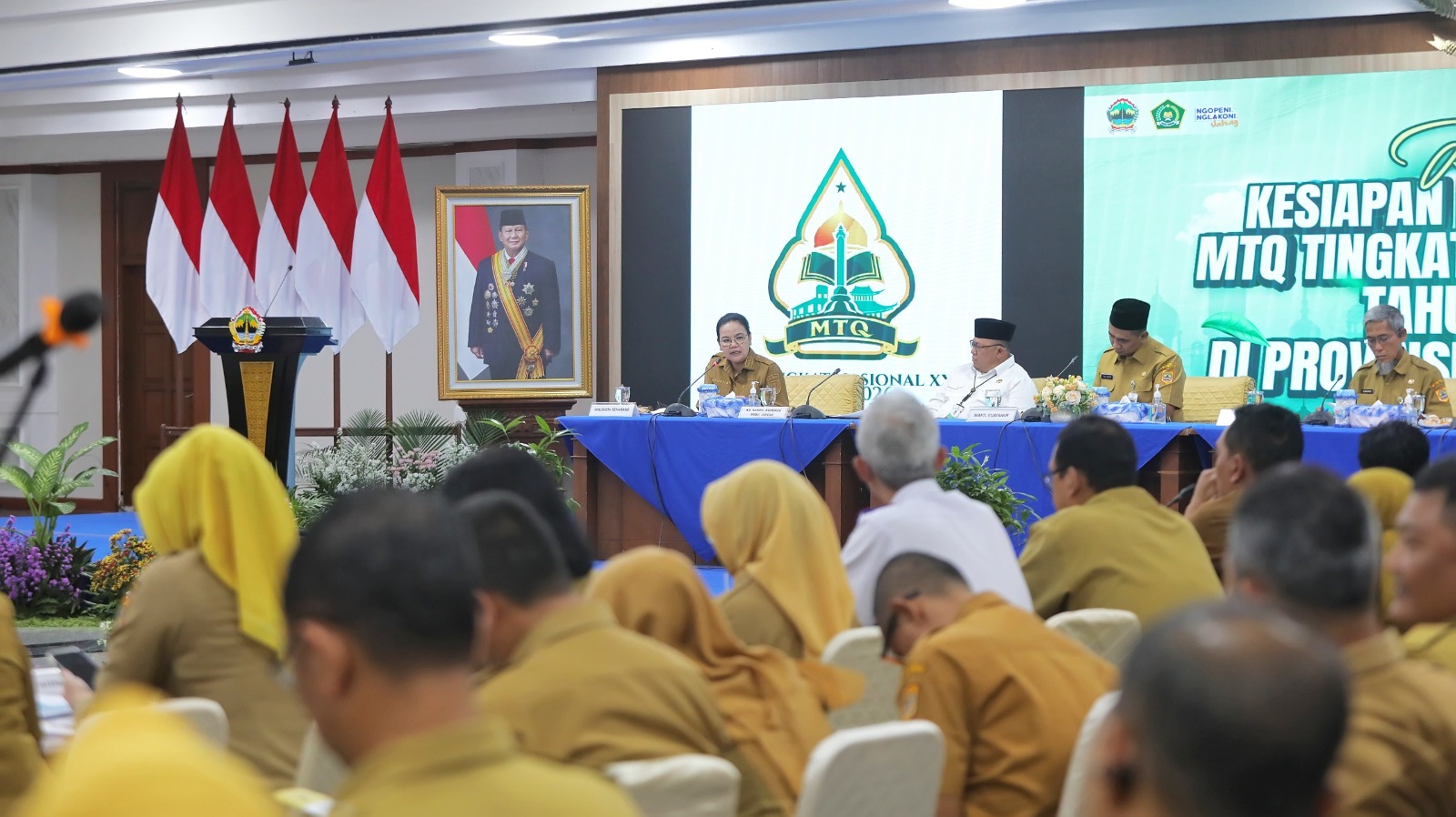 foto Berita Kota Semarang Matangkan Kesiapan MTQ Nasional 2026 Bidik Rekor MURI Mars MTQ Terbanyak
