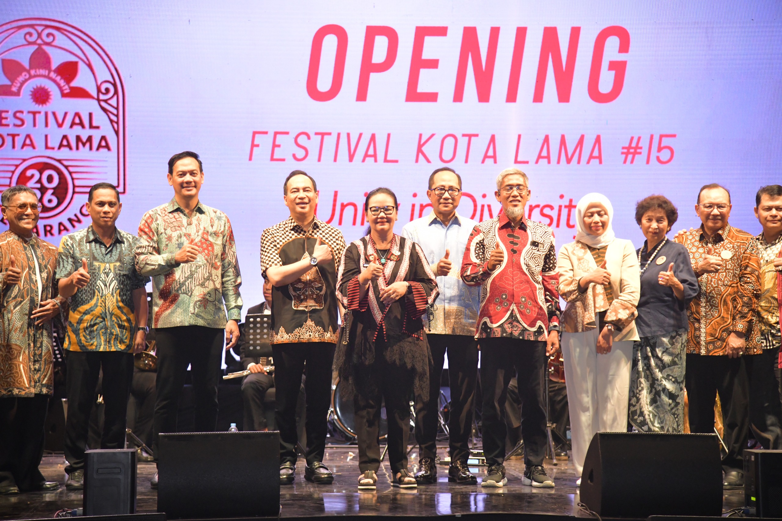 foto Berita Festival Kota Lama Diperpanjang Wali Kota Semarang Agustina Wilujeng Ajak Kafilah MTQ Nikmati Kota Lama