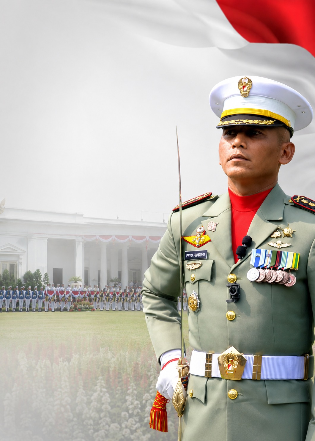 foto Berita Walikota Semarang Agustina Bangga Dandim Kota Semarang Pimpin Upacara HUT RI Di Istana