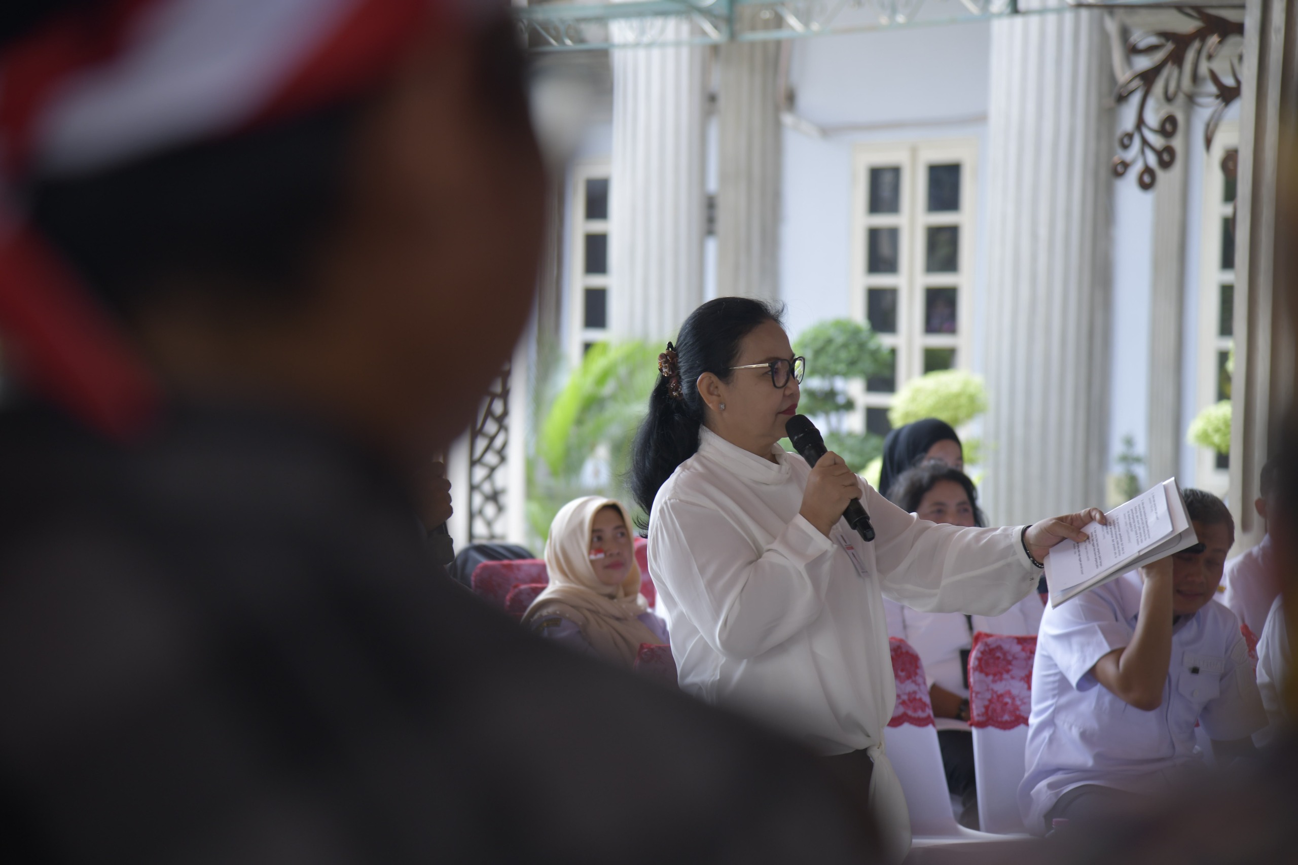 foto Berita Meriah Walikota Semarang Agustina Wilujeng Uji Wawasan Wartawan di Lomba Cerdas Cermat Forwakot 2026