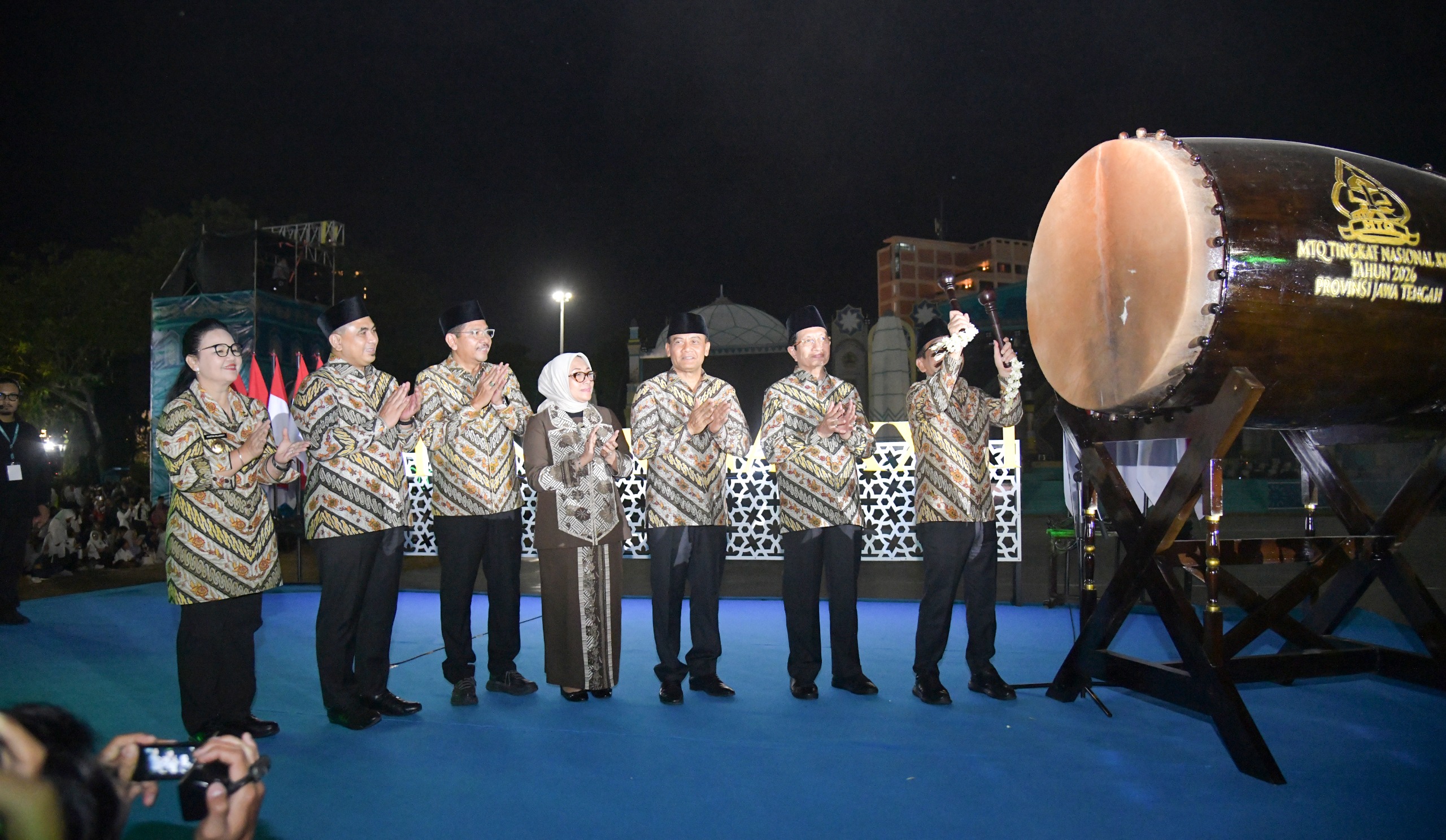 foto Berita Gema Mars MTQ Nasional XXXI Pecahkan Rekor MURI Walikota Semarang Bangga Dengan Kerukunan Warganya