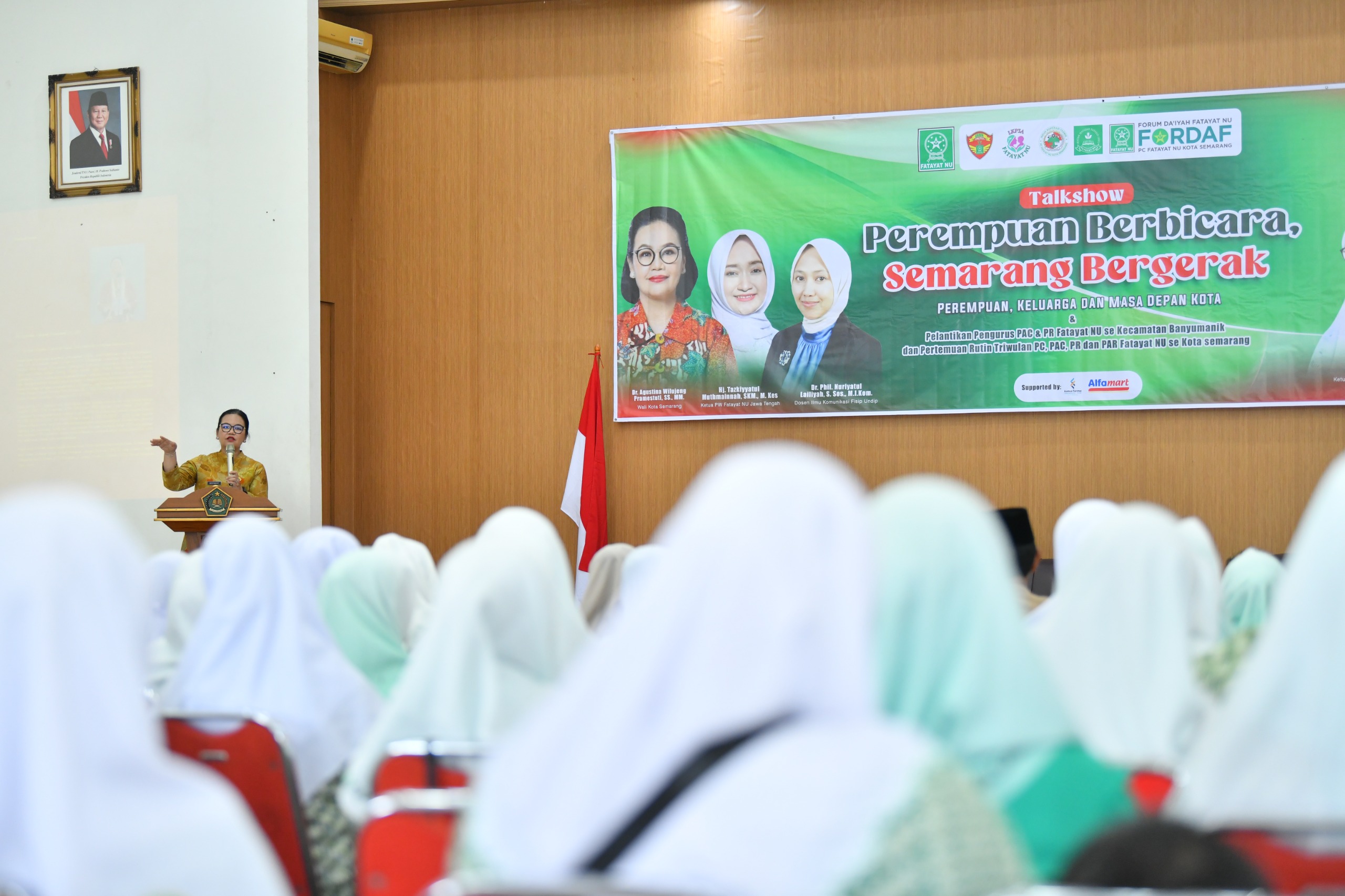 foto Berita Wali Kota Semarang Agustina Wilujeng Ajak Perempuan NU Bergerak Membangun Kota dan Rawat Lingkungan